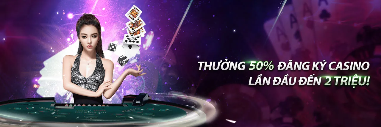 Bàn chơi Baccarat trực tuyến với dealer chuyên nghiệp tại dbet win